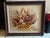 Mid 20th Century Floral Crewel Embroidered Yarn Art, Framed For Sale In West Palm - Image 6 of 7