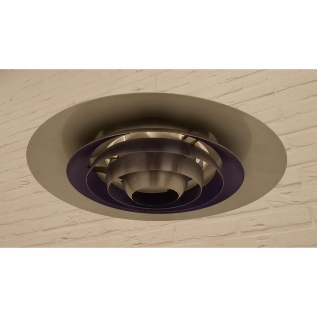 1960s Vintage Hanging Lamp by Preben Fabricius & Jørgen Kastholm P376 for Nordisk Solar, 1960s For Sale - Image 5 of 6