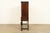 Berkey & Gay Antique English Jacobean Carved Walnut and Burl Wood Bar Cabinet, Circa 1920s For Sale - Image 14 of 16