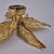 Metal Brass Flowers Wall Lights from Willy Daro, 1970s For Sale - Image 7 of 13