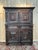 Gold Renaissance Two-Part Cabinet in Carved Oak For Sale - Image 8 of 8