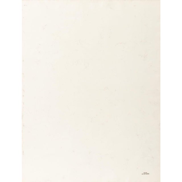 Mid 20th Century Elfi Schuselka Abstract Composition Screenprint, 3 For Sale - Image 5 of 15