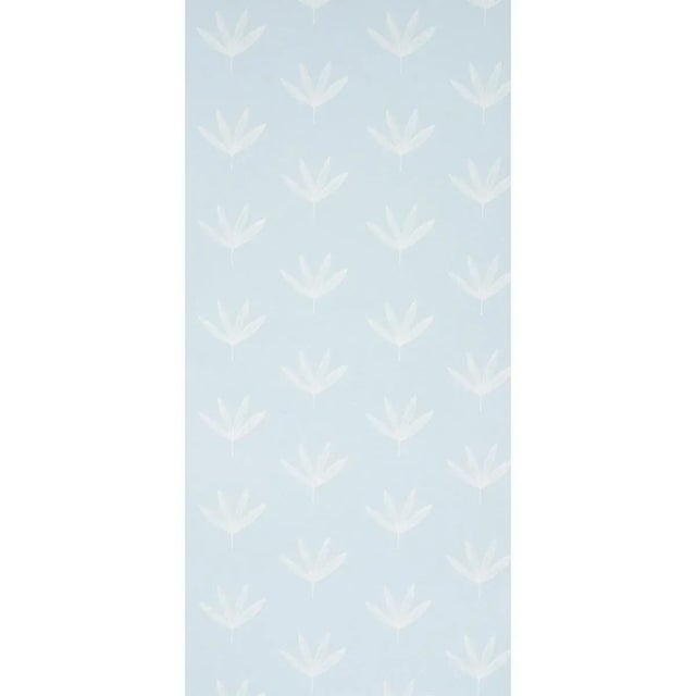 A soft, modern line drawing of a leaf decorates Rue, creating a casual wallcovering that can read as either masculine or...