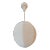 Cotton Ropes Globe Hanging Light Fixture For Sale