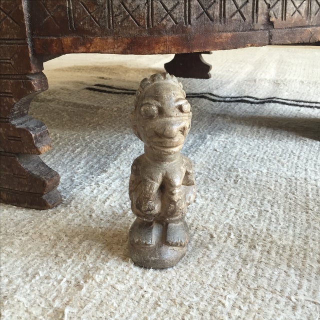 Vintage African Carved Stone Fertility Statue Chairish