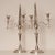 Antique Empire Sterling Silver Candleholders, 1853, Set of 2 For Sale - Image 6 of 16