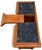 Small Antique Cherry Wood Entryway Sideboard, 1970s For Sale - Image 6 of 11