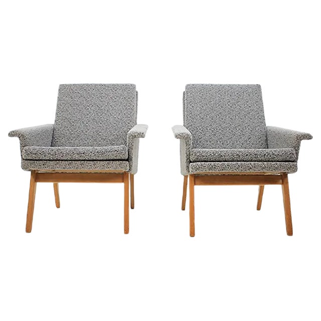 Set of Mid-Century Danish Chairs, 1970s For Sale