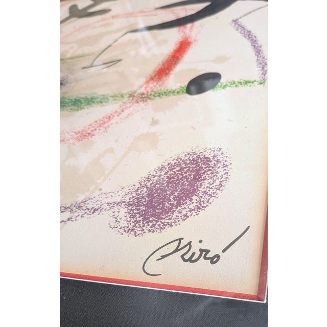Joan Miró - Signed Original lithograph: *Maravillas con variaciones acrósticas 5* Original lithograph signed in the plate,...