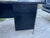 The Vintage Mid Century Florence Knoll Double Pedestal Executive Desk is a fully assembled piece of furniture with a black...