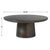2020s Outdoor Indoor Round Bronzed Round Coffee Table For Sale - Image 5 of 5