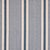 Schumacher X A Rum Fellow Ipala Hand Woven Stripe Fabric in Ocean For Sale