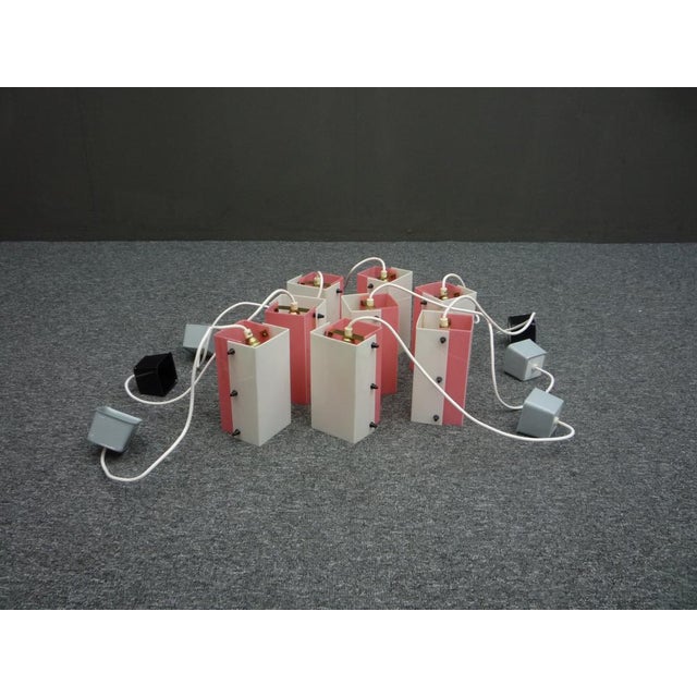 Space Age Acrylic Glass Pendant Lamp, 1950s For Sale - Image 10 of 11