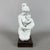 A refined and delicate tabletop sculpture depicting a mother, original and signed by the artist "George," mounted on a...