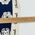 Chanel Navy Blue Monogram 100% Silk Scarf For Sale - Image 10 of 10