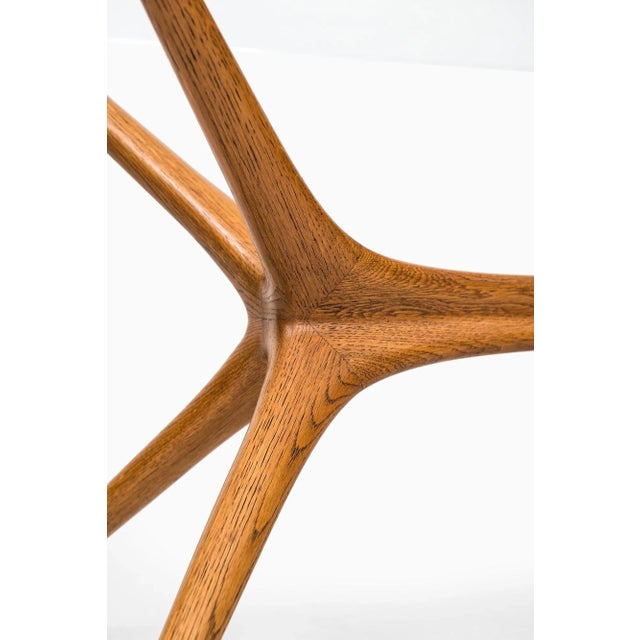 1950s 9020 Oak & Glass Coffee Table by Tapio Wirkkala for Asko, 1950s For Sale - Image 5 of 15