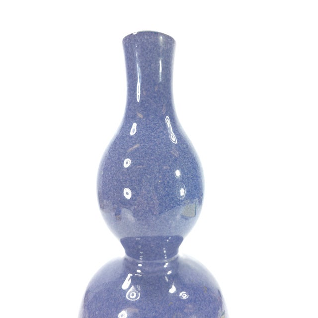 Chinese Chinese Double Gourd Purple Vase For Sale - Image 3 of 6