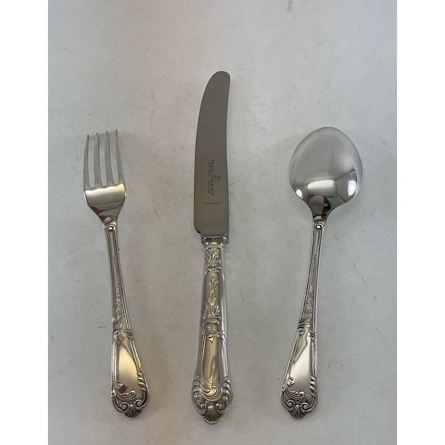 1980s Silver Dessert/Salad Fork, La Regence For Sale In New York - Image 6 of 11