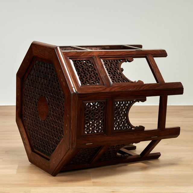 Antique Anglo Indian Inlaid Stand or Table For Sale - Image 12 of 12