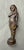 Figurative Antique 19th Century Figural Bronze Little Girl Child Wax Seal Statue Figure For Sale - Image 3 of 9