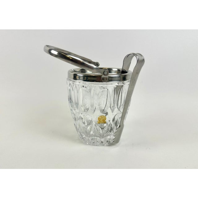 German Lead Crystal Ice Bucket from Nachtmann, 1960s For Sale - Image 8 of 8
