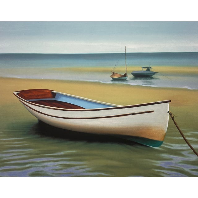 Elizabeth Rickert, Boats I, Reproduction Print For Sale
