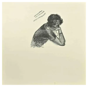 Jean Paul Sauget, Woman, 1921, Woodcut