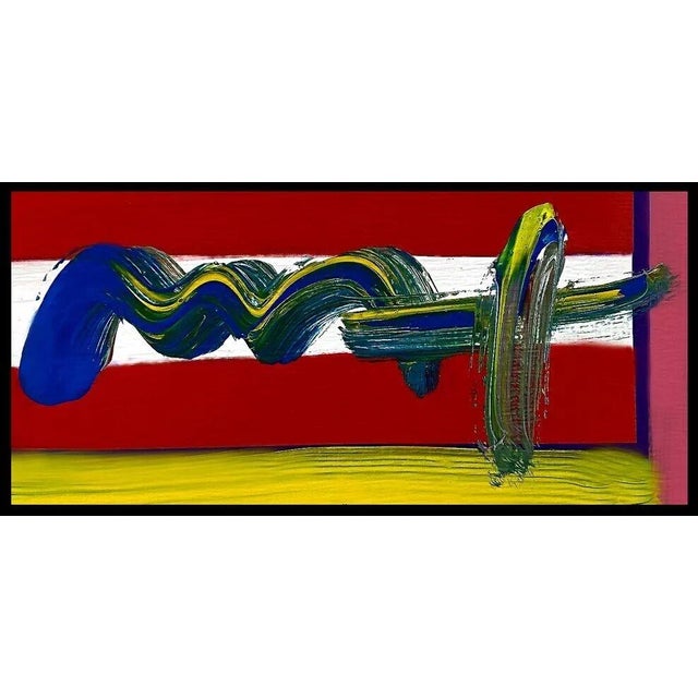 Pop Art GOD BLESS AMERICA with 5 LIBERTIES, Peter Max For Sale - Image 3 of 5
