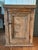 Shabby Chic 19th Century Primitive French Pine Hanging Cabinet, Original Painted Interior For Sale - Image 3 of 16