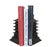 Unique Pair of Chinoiserie Cast Iron Pagoda Bookends Asian Mid Century Modern For Sale - Image 4 of 4
