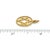 Mid 20th Century Tiffany & Co 18k Yellow Gold Star of David Round Charm Pendant For Sale In Miami - Image 6 of 6
