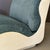 Textile Set of Lounge Chairs with Fiberglass and Fabric For Sale - Image 7 of 8