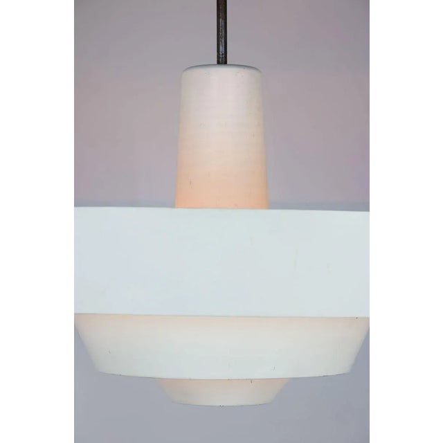 Mid-Century Modern Industrial Danish Cascade Pendant Lamp For Sale - Image 4 of 16