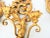 Hollywood Regency Vintage Italian Florentine Two-Candle Wall Sconces- Set of 3 For Sale - Image 3 of 12