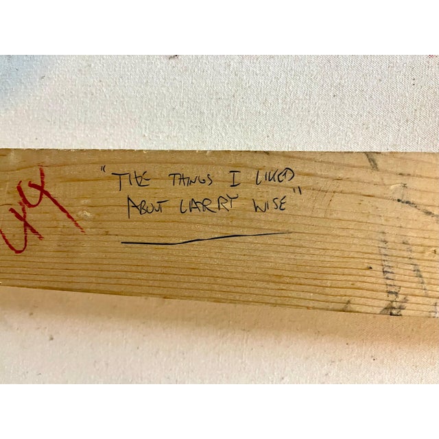 1980s Roger Van Ouytsel, Large Abstract Oil Painting Belgian American Artist Roger Van Ouytsel Menorah, 1987 For Sale - Image 5 of 15