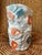 Vintage Handmade & Signed Brutalist Ceramic Vase With Postmodern Pop Art Designs For Sale - Image 10 of 12