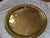 Vintage New in Box Baldwin Brass "Benchmark" 12" Etched Polished Brass Tray Infuse a glowing touch of mid-century warmth...