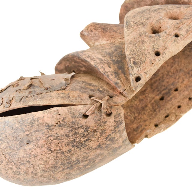 Wood Early 20th Century Dan Wee Kran Guerre Guere Mask For Sale - Image 7 of 7