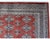 Red Authentic Hand Knotted Vintage Pakistani Bokhara Jhaldar Wool Area Rug 7.10 X 5.7 Ft For Sale - Image 8 of 14