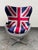 Acme Furniture Brancaster Union Jack Egg Chair For Sale - Image 10 of 12