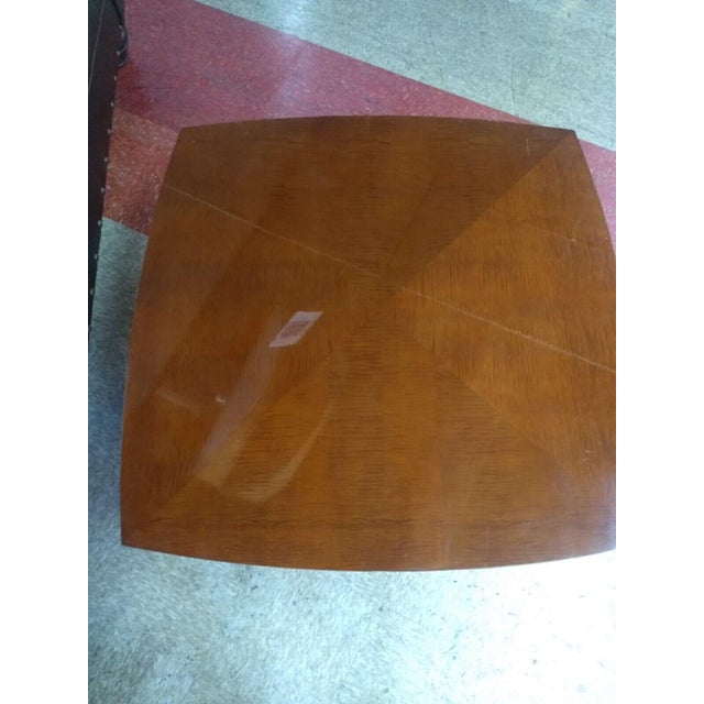 Early 21st Century J. Robert Scott Sally Sirkin Lewis 2 Tier Modern Gloss Wood Coffee Table For Sale - Image 9 of 12