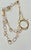 Vintage Lana 14k Gold Double Layer Hoops Necklace, Statement Luxury, Adjustable Clasp For Sale - Image 9 of 12