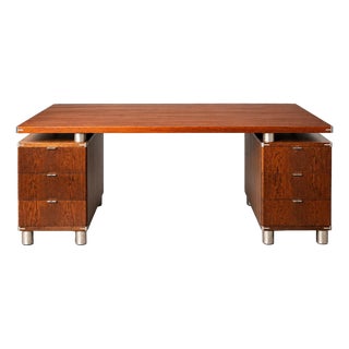 Vintage Model 5005 Executive Desk by Behr, Germany, 1970s For Sale