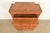 Antique Mission Oak Arts & Crafts 9-Drawer File Cabinet With Barrister Bookcase, Circa 1900 For Sale - Image 14 of 17