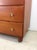 Wood Mid Century Modern Maple Chest of Drawers With Brass Hardware For Sale - Image 7 of 12
