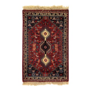 Red Persian Yalameh 2' X 3' For Sale