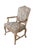 French 8 Vintage Drexel Heritage Louis XVI Style Walnut Upholstered Dining Chairs For Sale - Image 3 of 13