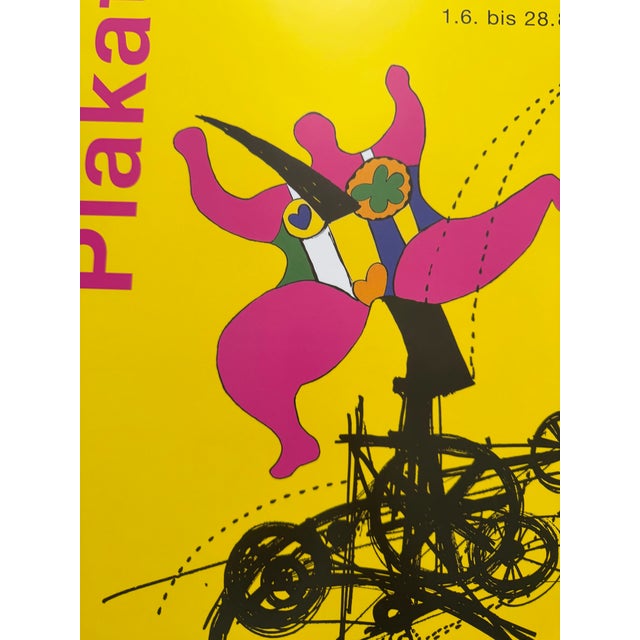 2000 - 2009 Exhibition Poster with Jean Tinguely from Niki De Saint Phalle, Germany, 2005 For Sale - Image 5 of 8