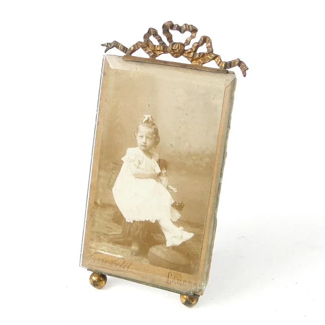 Goldenrod Art Nouveau Minimalist Frame, 1890s For Sale - Image 8 of 8