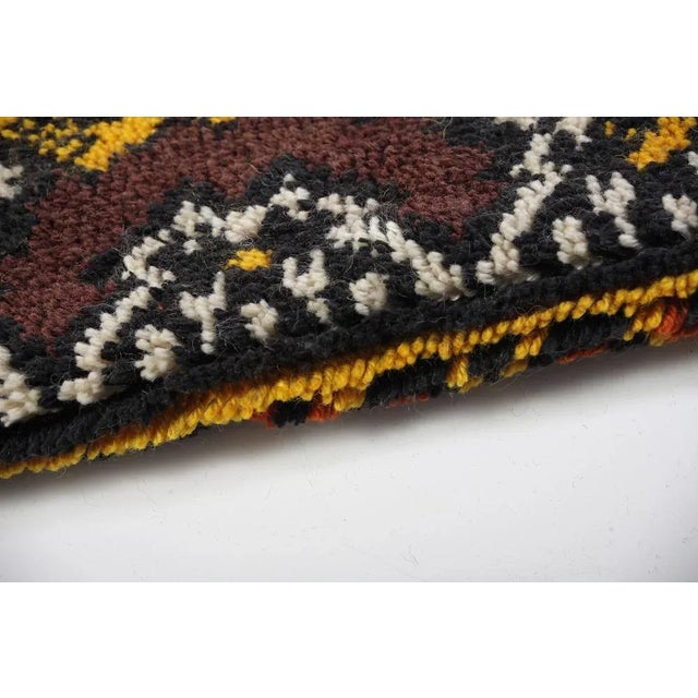 Mid-Century Modern Mid-Century Czechoslovakian Wool Runner Rug, 1960s For Sale - Image 3 of 8